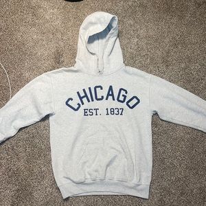 Gray Chicago sweatshirt